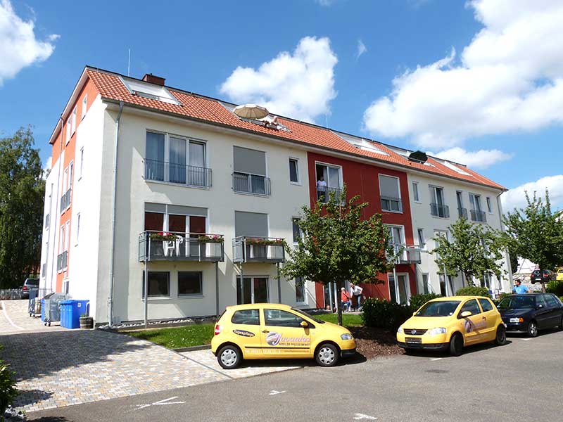 Seniorenwohnanlage Lindenhof Warburg – Außenansicht